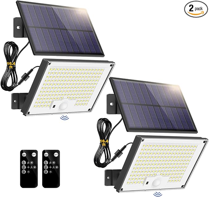 solar lights with remotes